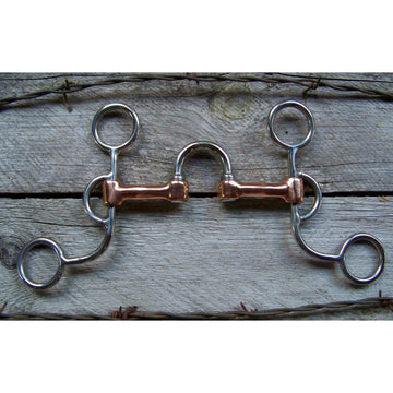 Bit - SS Short C Shank Correction w/Copper Bars