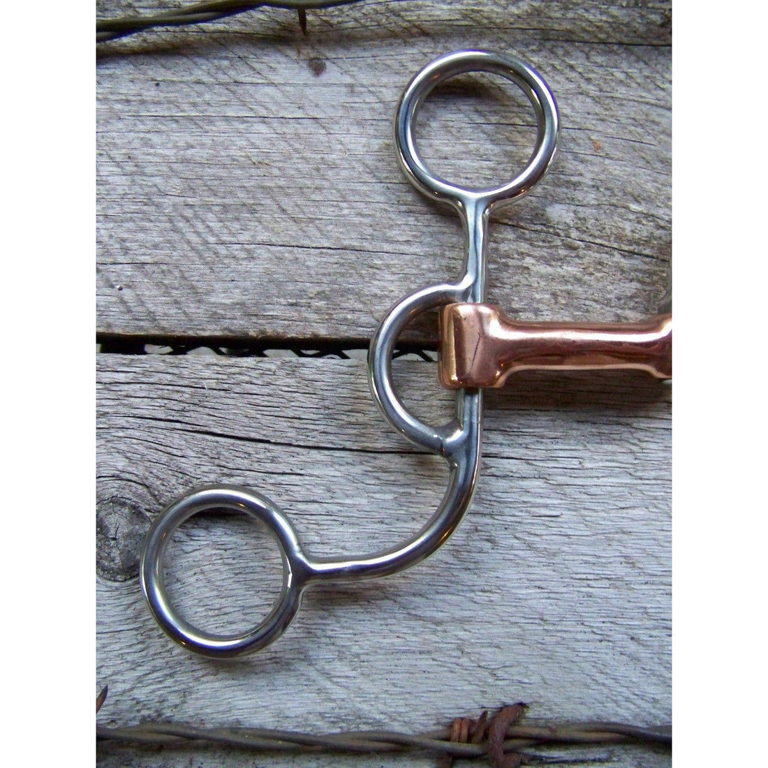 Bit - SS Short C Shank Correction w/Copper Bars