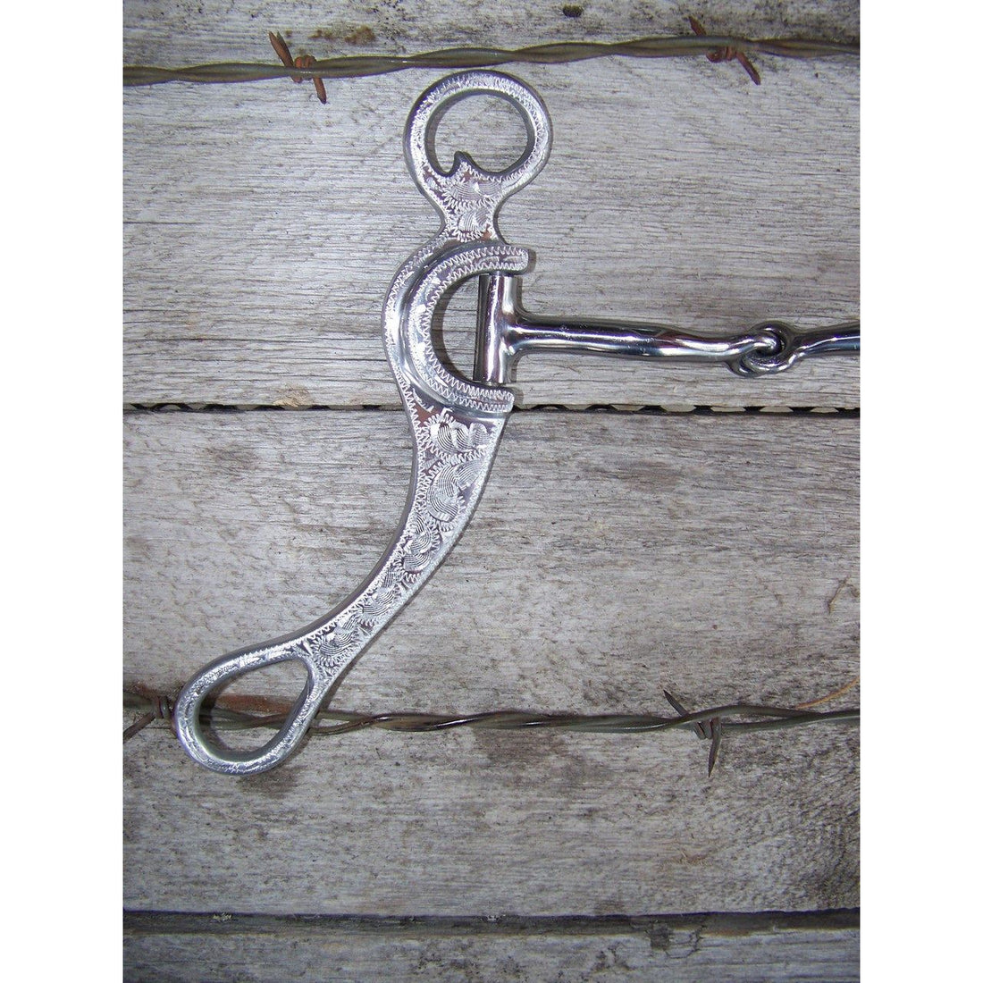 Bit - Francois Gauthier Engraved Aluminum Magic Snaffle