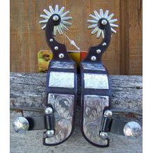 Spurs - Francois Gauthier Black Satin Reining (Mens)