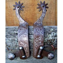 Spurs - 50th Anniversary Antique Floral Engraved (Mens)