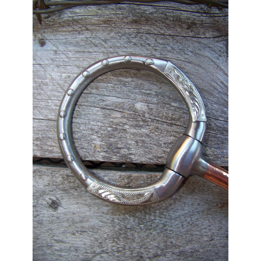 Bit - SS Smooth Joint Show Snaffle