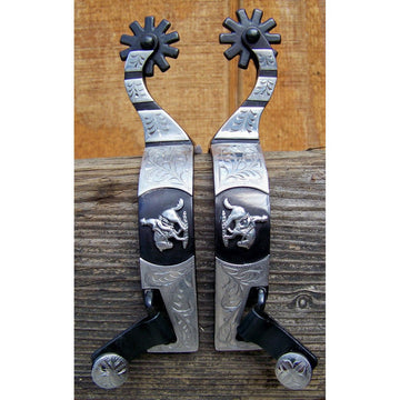 Spurs - Black Satin Reiner (Mens)