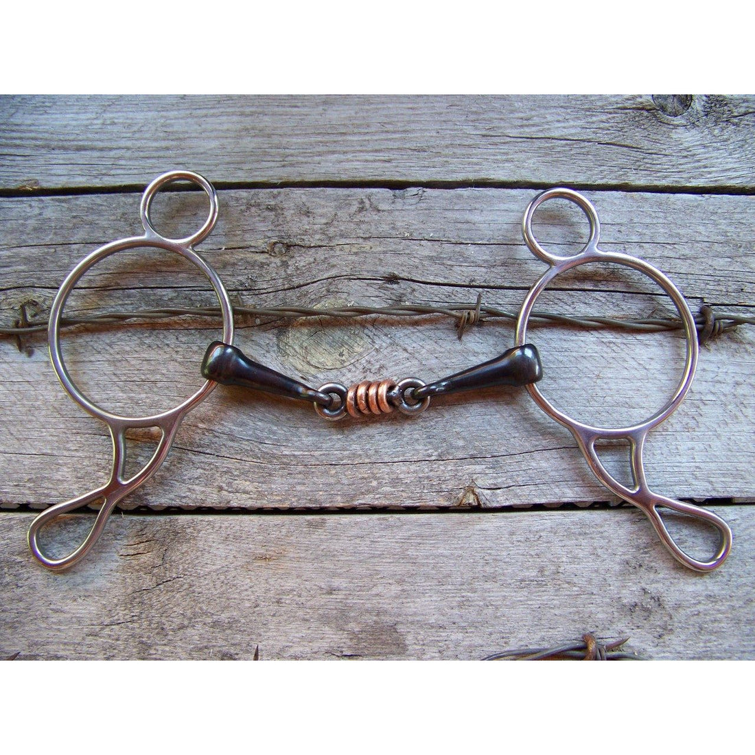 Bit - Wonder Bit with Dog Bone Mouth/Copper Rollers