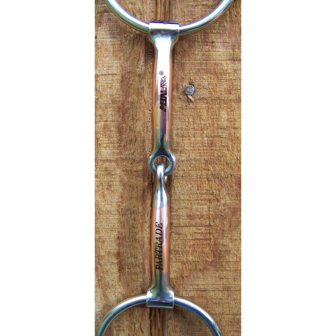 Bit - Stainless Steel Ring Snaffle with Copper Overlay