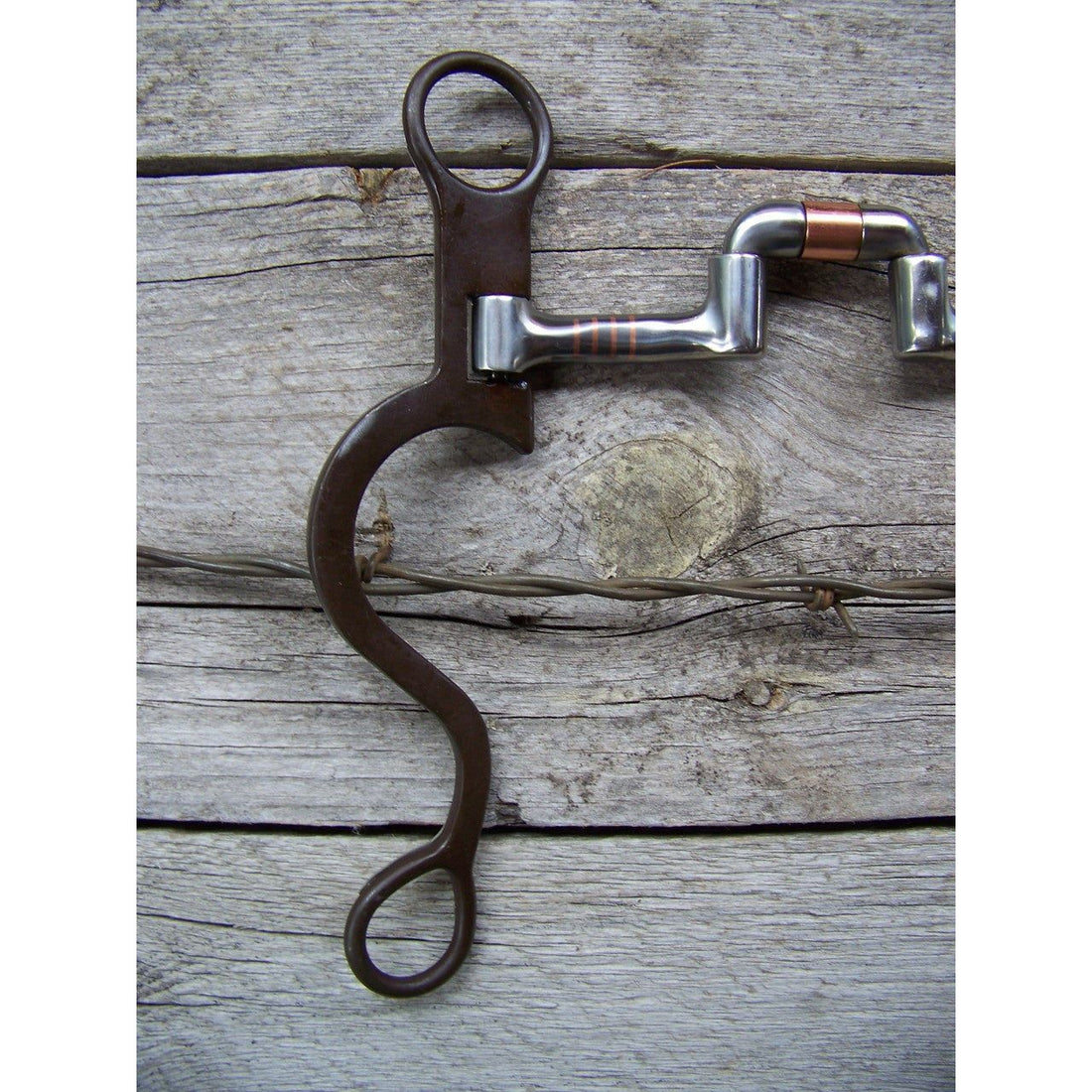 Bit - SS Antique Low Articulated w/Silver