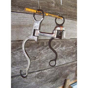 Bit - SS Antique Low Articulated w/Silver