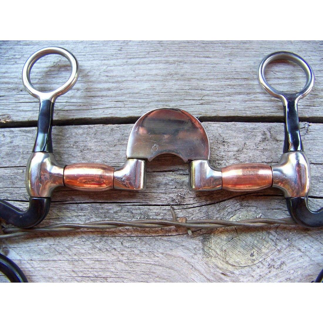 Bit - Black Steel Low C-Port S Shank