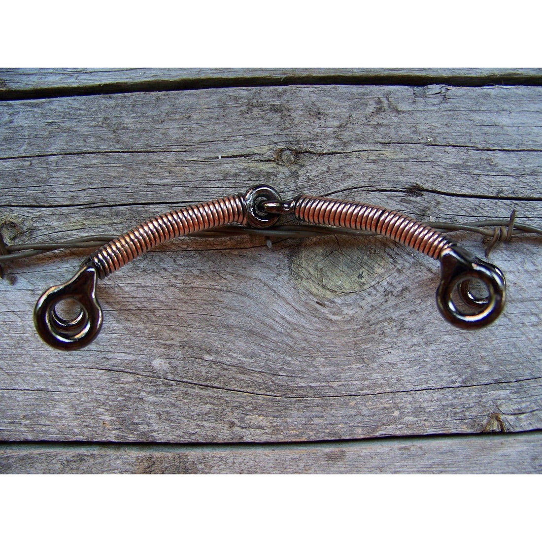 Bit -Draw Gag with Copper Wire Wrap Mouth