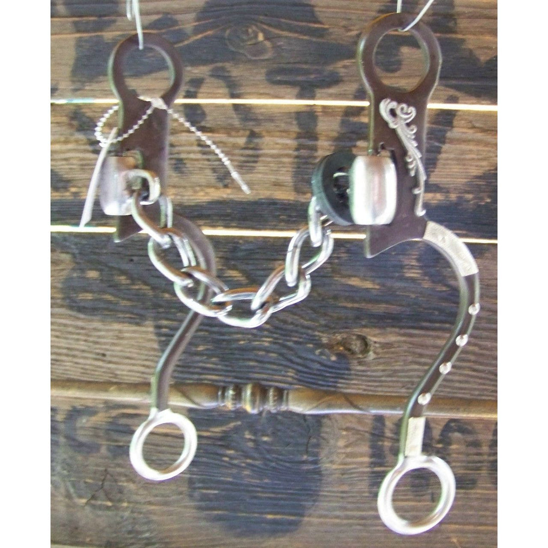 Bit - Antique Training Bit with Chain Mouth