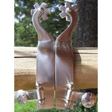 Spurs - Stainless Steel Brushed Trainer (Mens)