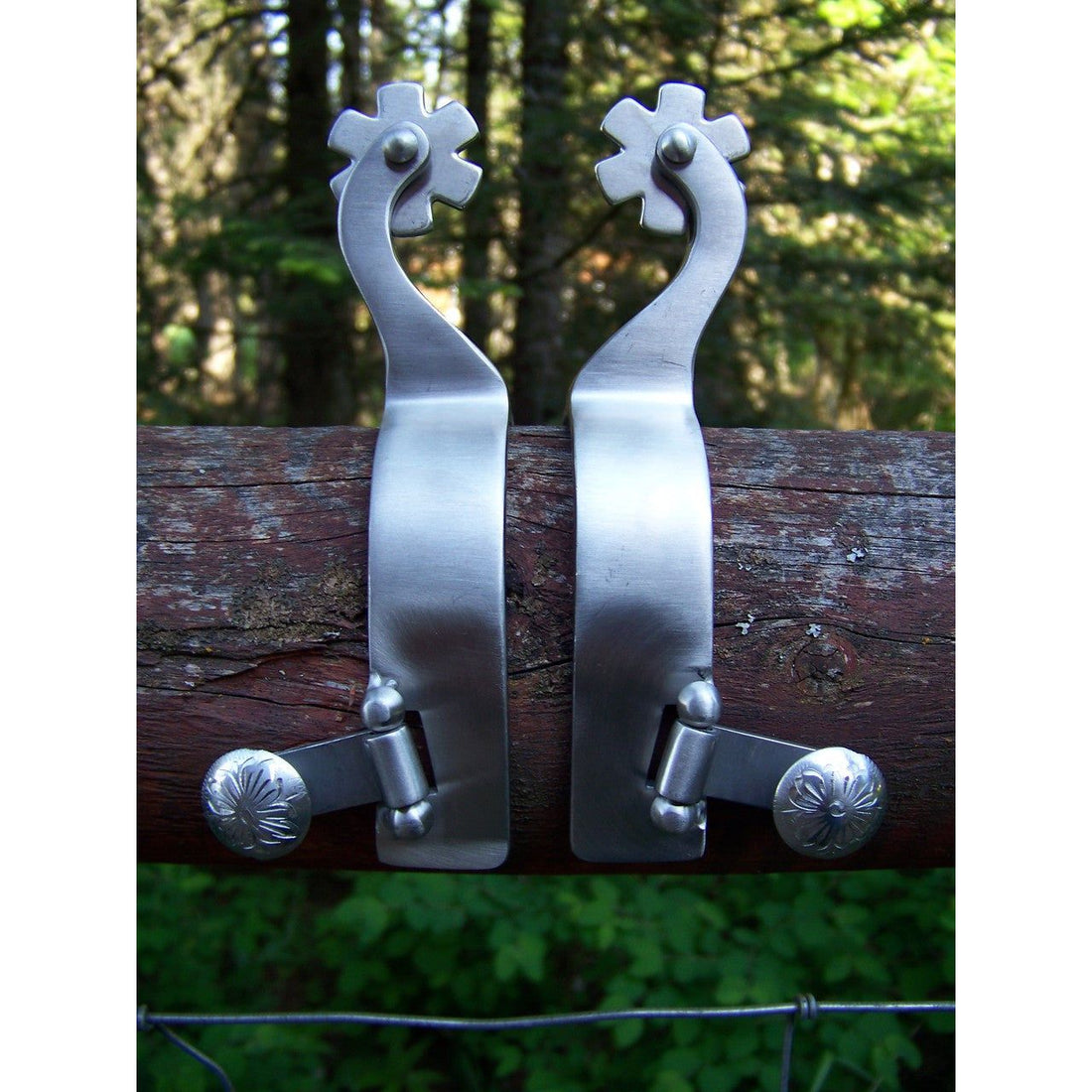 Spurs - Stainless Steel Brushed Trainer (Ladies)