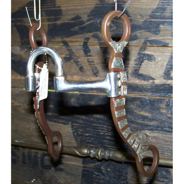 Bit - Antique Short Shank Correction w/Silver Accent