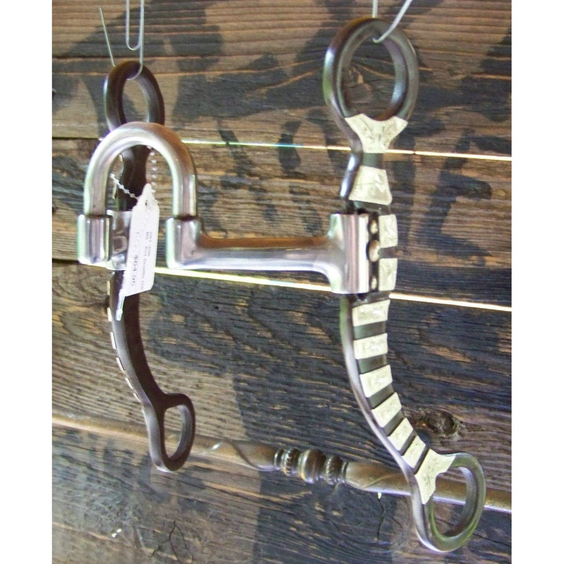 Bit - Antique Short Shank Correction w/Silver Accent