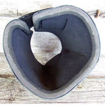 Bar F - Suede Hi Tech No Turn Bell Boots (Size Small - Black)