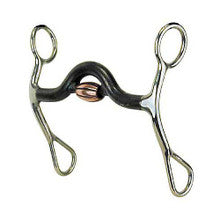 Bit - 'C' Bit 1/2" Sweet Iron Med Port w/Roller