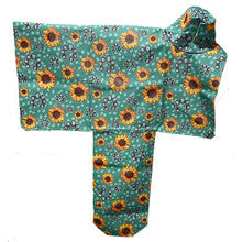 Saddle Cover with Fenders by Schulz Equine (Sunflower Squash Blossom)