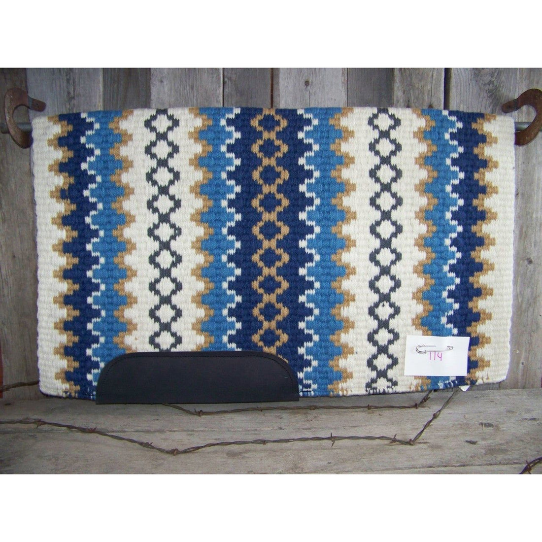 Custom Arroyo Seco Blanket - 40x34 (Cream Base)