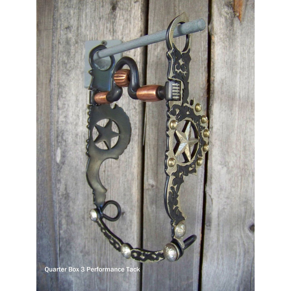 Bit - Engraved Silver Show Bit with C-Port and Copper Roller