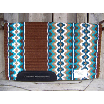 Custom Luxe Show Blanket - 40x34 (Chestnut Base)