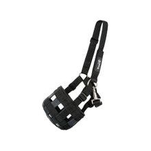 Grazing Muzzle - Poly/Nylon with Halter (Mini/Black)