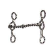 Bit - Equisential Short Shank Twisted Wire Snaffle (Professional Choice)