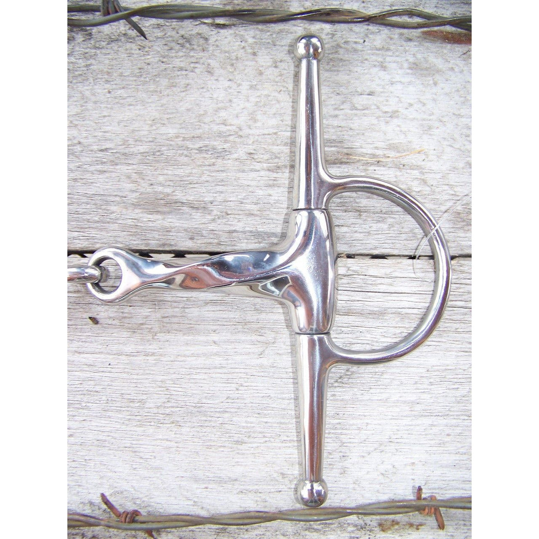 English Bit - Full Cheek Slow Twist Snaffle (5")