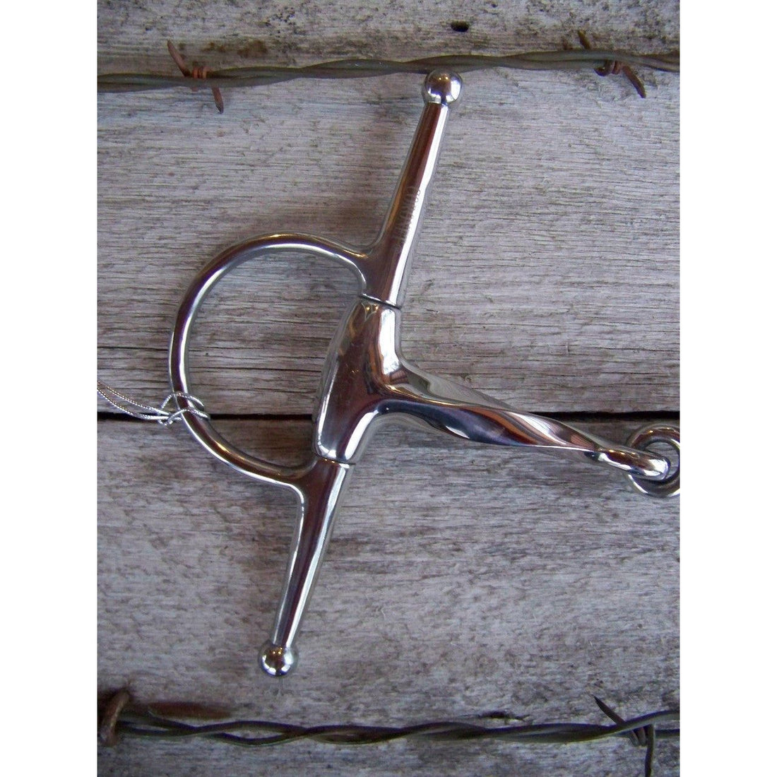 English Bit - Full Cheek Slow Twist Snaffle (5.5")