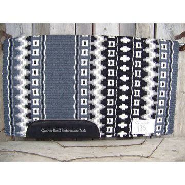 Custom Domino Show Blanket - 40x34 (Gray Base)