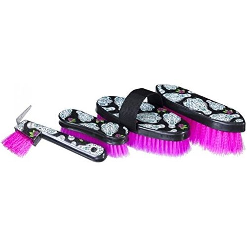 Brush Kit - 4 Piece Set (Sugar Skull or Teal Navajo)