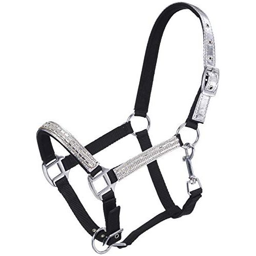 Halter - Adjustable Nylon Miniature with Foil/Crystal Overlay