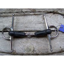 English Bit - Full Cheek Rubber Snaffle (5.0")