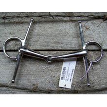English Bit - Full Cheek Hollow Mouth Snaffle (5.5")