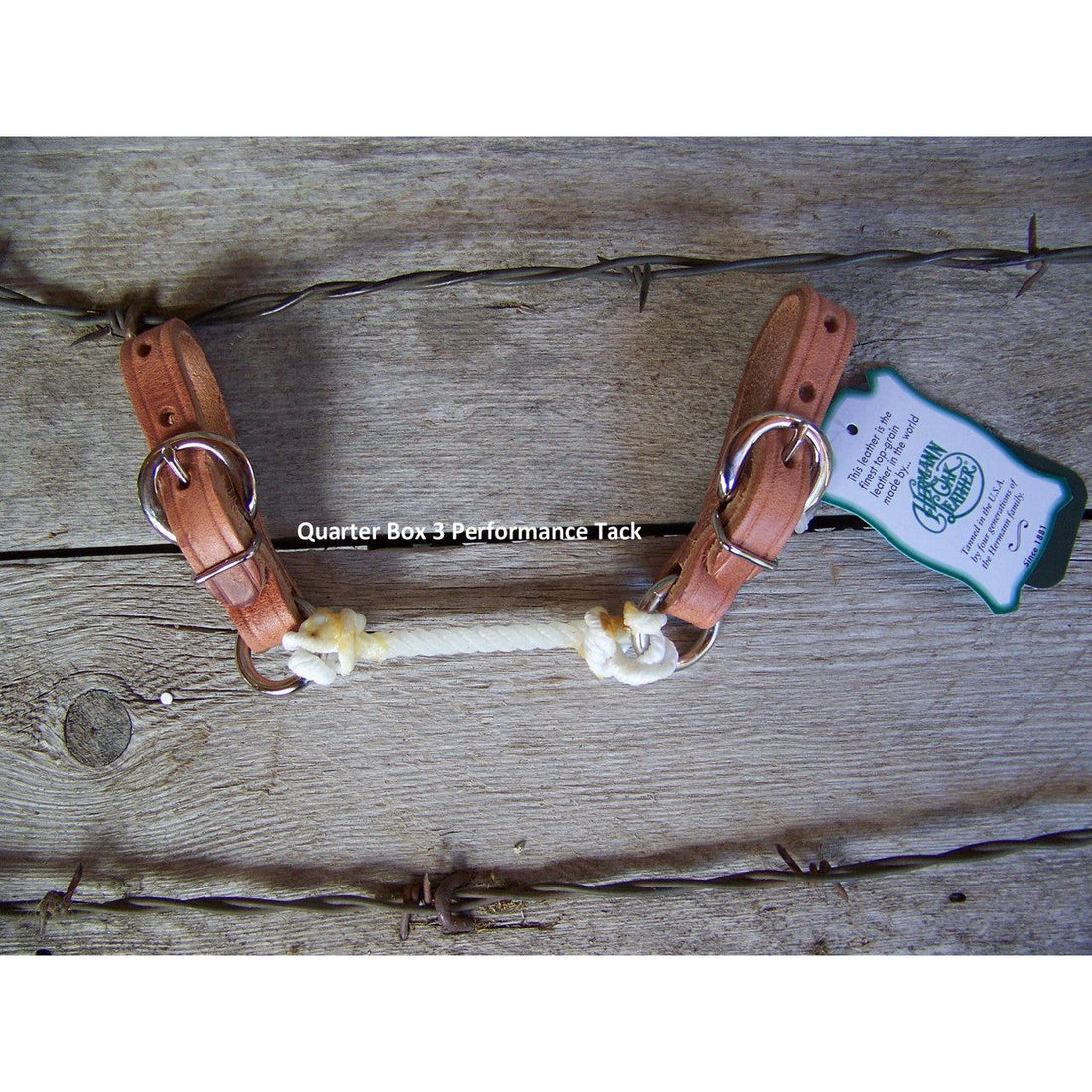 Curb - Harness Leather with Rope (Natural)