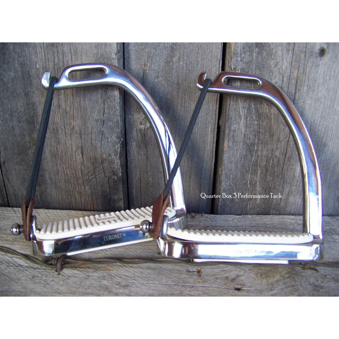 Stirrup Irons - SS Peacock Irons (Pair) - 4 1/2"