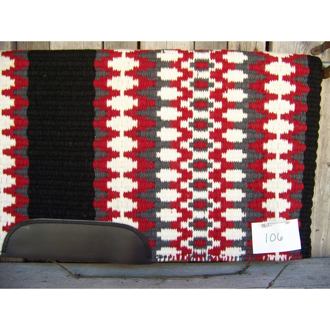 Custom Santa Cruz Show Blanket - 40x34 (Black Base) #106