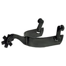 Spurs - Black Satin 1 1/4" Band, 2 1/8" Shank