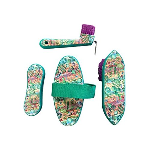 Brush Set - 4 Piece Set (Cactus or Grey Chevron)