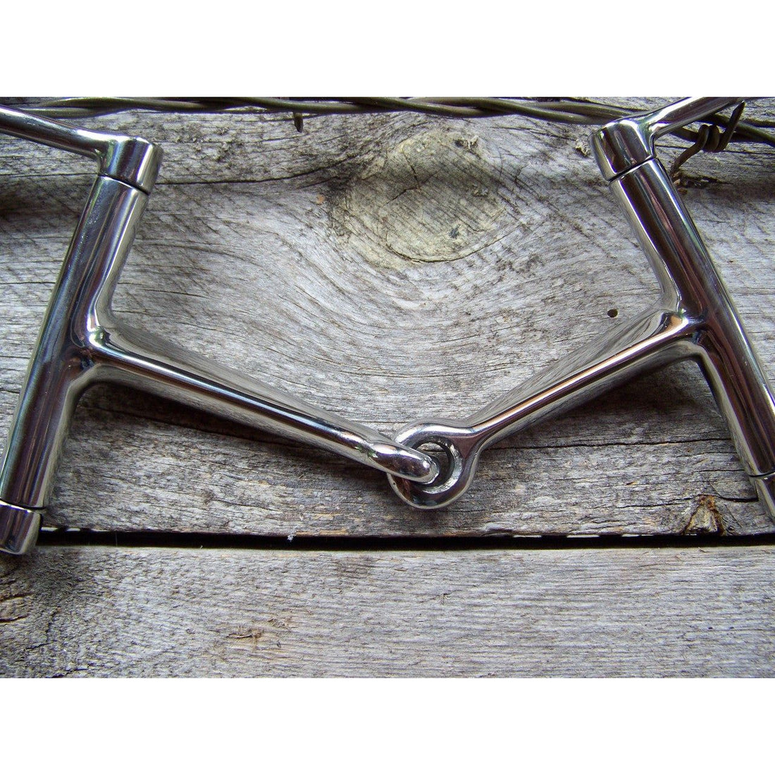 English Bit - Large Dee w/Triangle Mouth (5")