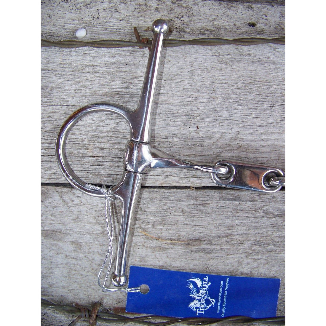 English Bit - Full Cheek Slow Twist w/Dr Bristol (5")