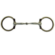 Bit - D Ring Antique with Rope Design