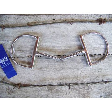English Bit - Large Dee with Twist Bent Wire (5.25")