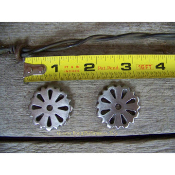 Rowels - Francois Gauthier Cut Out - SS Brushed (1 1/4")