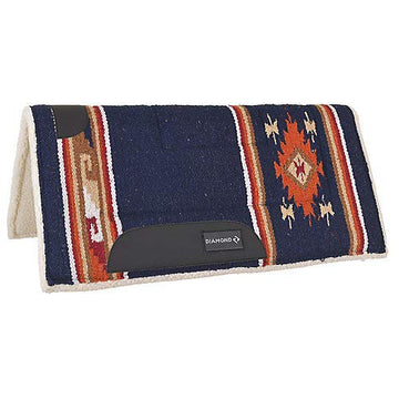 Saddle Pad - Pony/Barrel Fleece Lined (26" x 26") by Reinsman