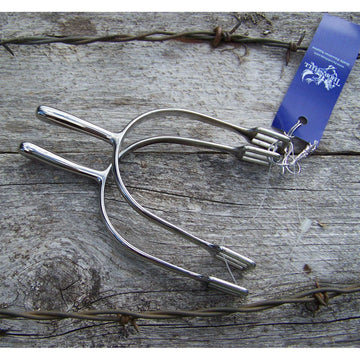 English Spurs - 50 mm Round Dressage