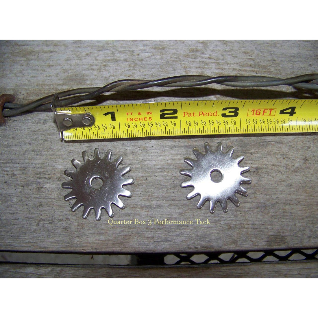 Rowels - Francois Gauthier Rock Grinder - SS Brushed (1 3/8")