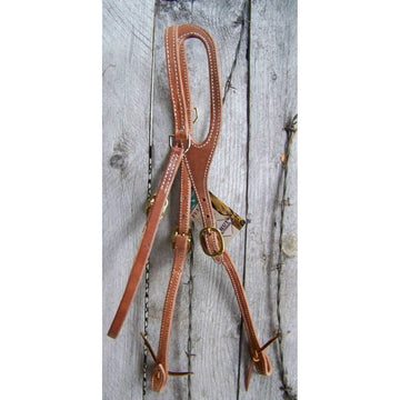 Headstall - Shaped Ear Harness Leather