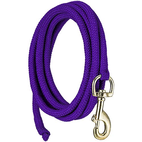 Lead Rope - Tough1 Mini Cord with Brass Bolt Snap