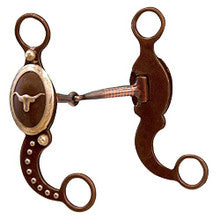 Bit - Antique Longhorn Shanked Snaffle