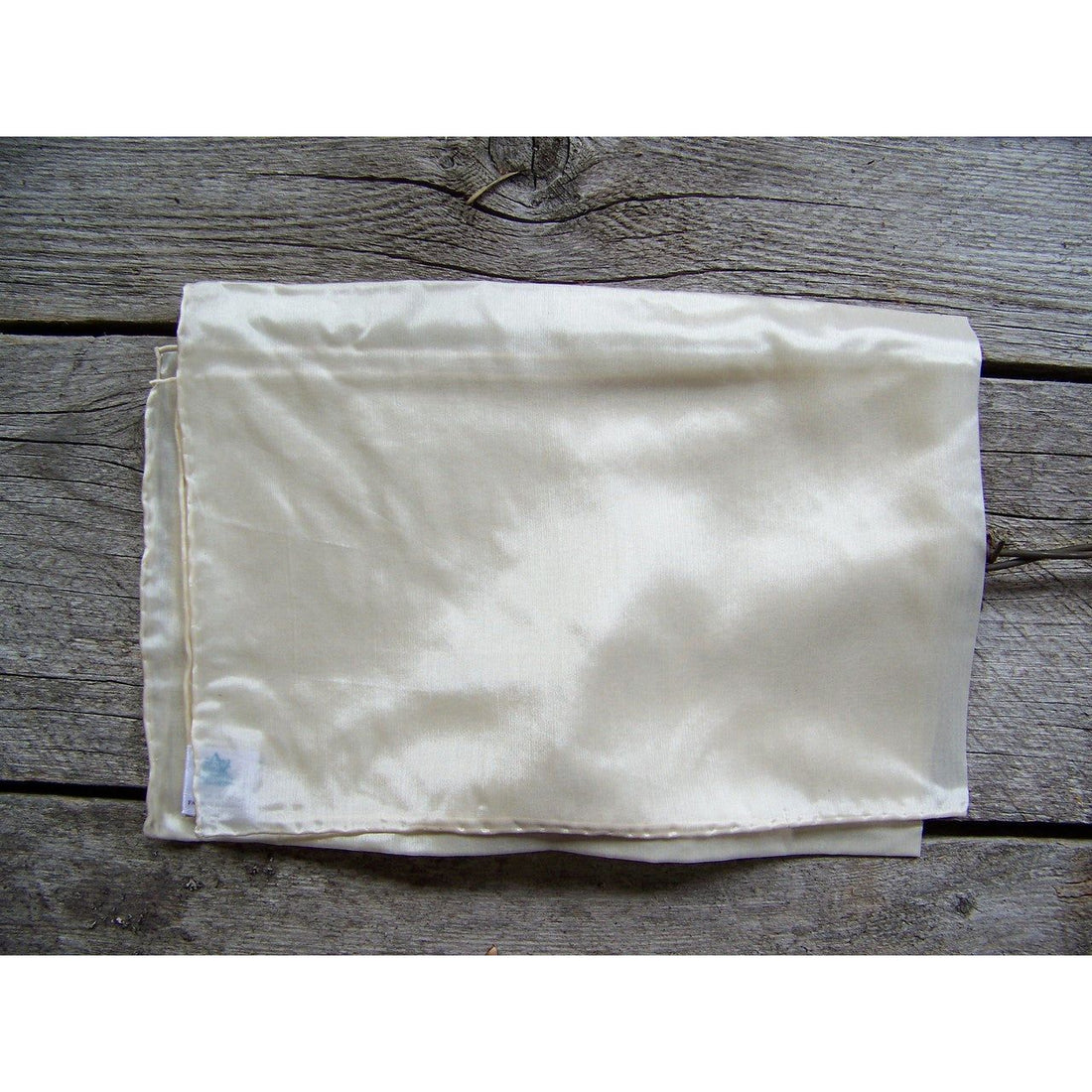 Show Scarf (Silk) - 19" x 19" Square (Cream)